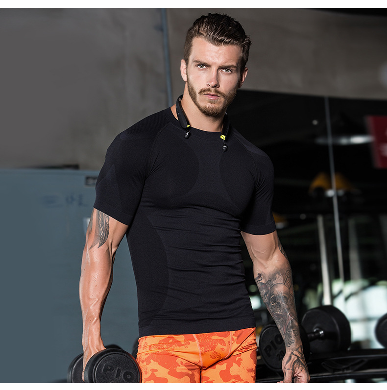 Men's Compression Workout T-Shirt MMO001 - Image 2