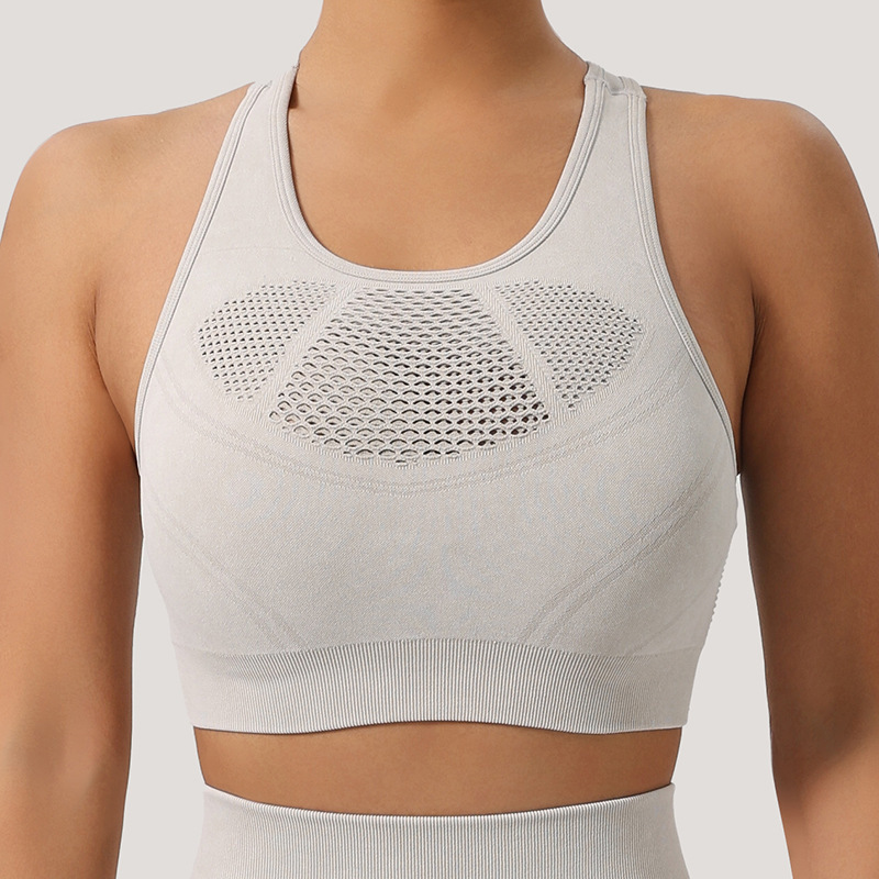 Seamless Acid-Wash Sports Bra YTW001 - Image 2