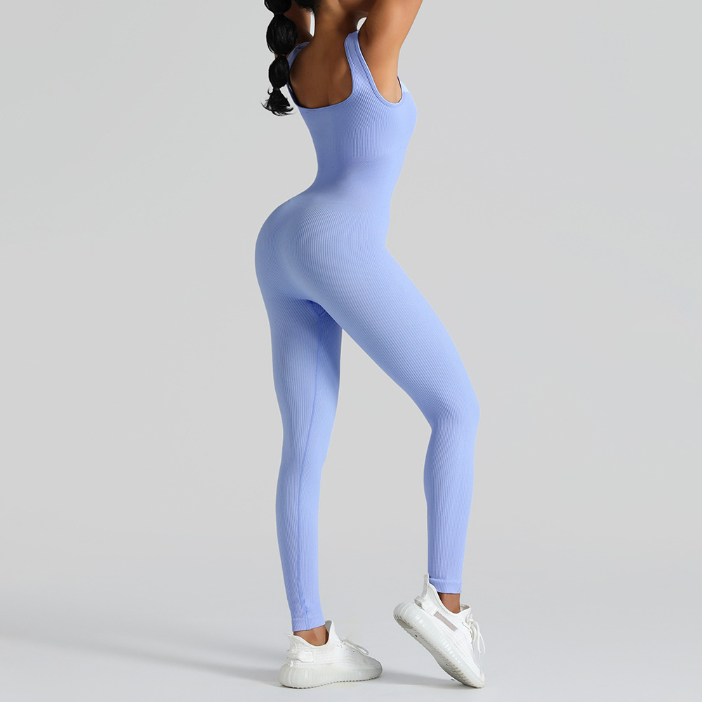 Seamless Ribbed Jumpsuit SZJ007 - Image 6