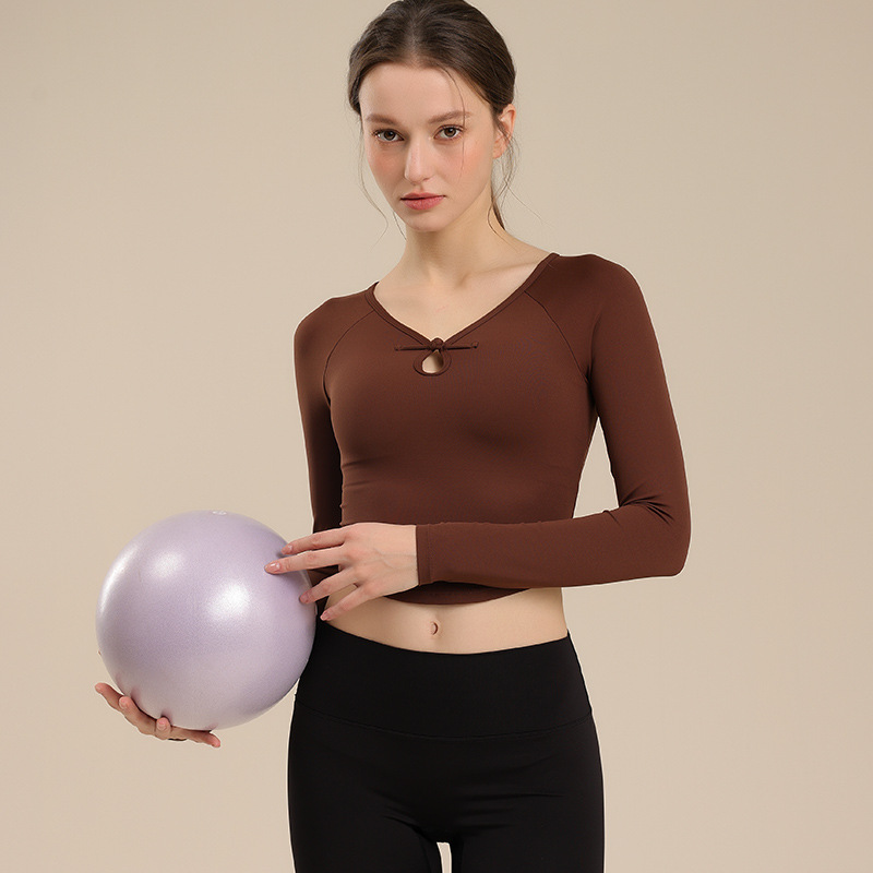 Women's Long-Sleeve Crop Top FYC001 - Image 5