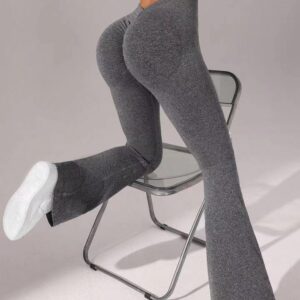 Seamless Wide-Leg Athletic Pants YTL002