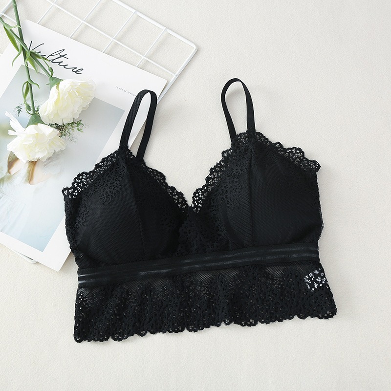 Wire-free Lace bra JJCL001 - Image 4