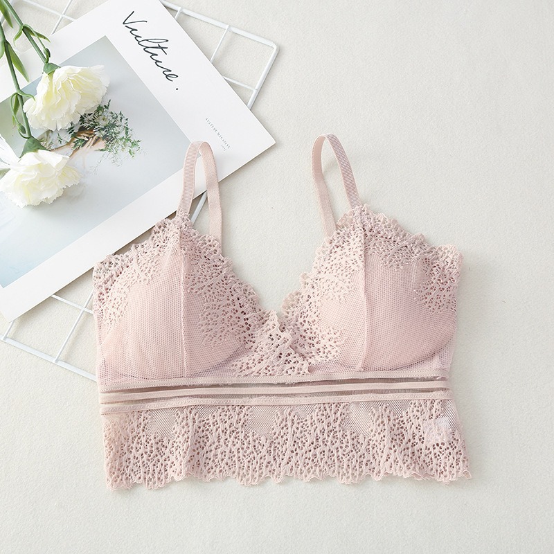 Wire-free Lace bra JJCL001 - Image 3