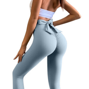 High-Waisted Bow Leggings MCF001