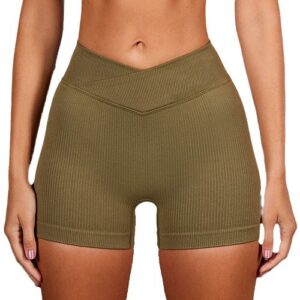 Seamless Cross-Waist Shorts AEFZ001