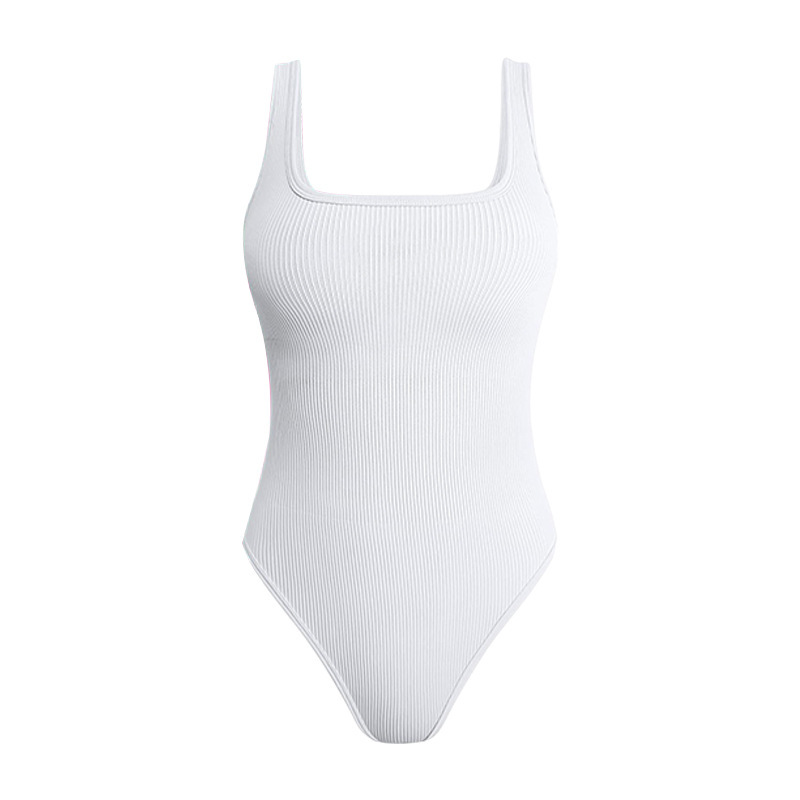 Seamless Ribbed Bodysuit SZJ006 - Image 2